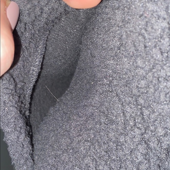 Purple 3/4 zip Sherpa - Picture 4 of 5